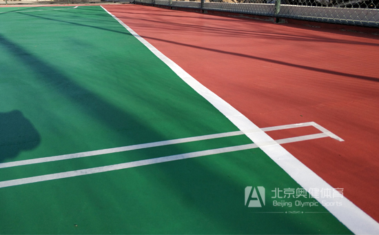 塑膠籃球場(chǎng)施工劃線(xiàn)圖