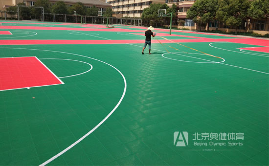 塑膠地板籃球場(chǎng)