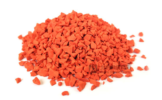 塑膠跑道顆粒細節(jié)圖