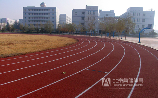 透氣型塑膠跑道放樣、畫線