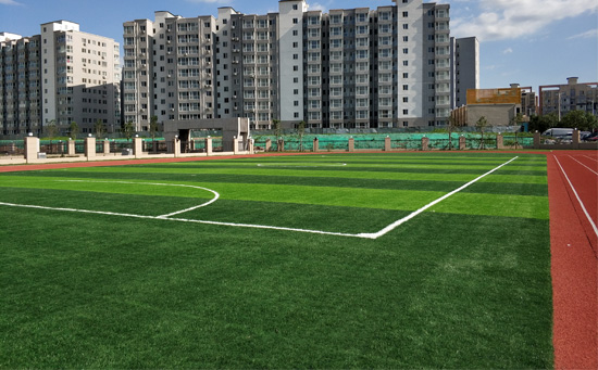 校園草坪足球場(chǎng)施工建設(shè)就是草坪鋪裝