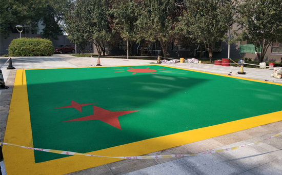 室外epdm塑膠顆粒地面施工工藝