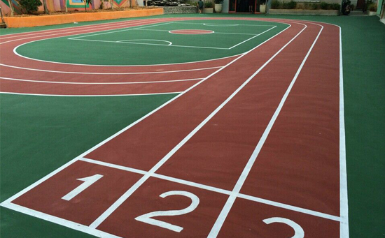 小區(qū)塑膠跑道施工廠家?jiàn)W健體育主要承接