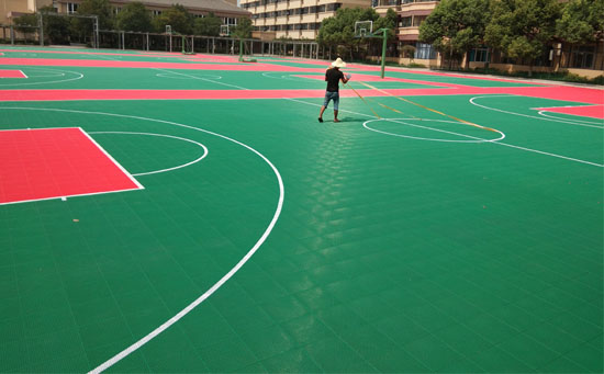 懸浮地板籃球場地面材質(zhì)