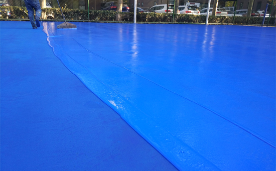 丙烯酸球場(chǎng)施工