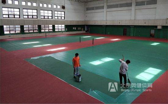 丙烯酸球場(chǎng)施工步驟工藝流程