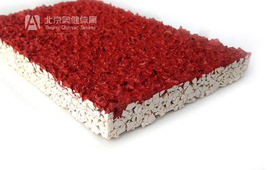 透氣型塑膠跑道面層做法及劃線標準