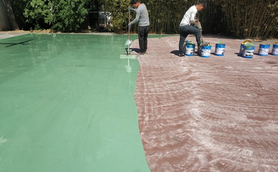 硅pu籃球場(chǎng)材料有哪些組成，籃球場(chǎng)材料解決方案