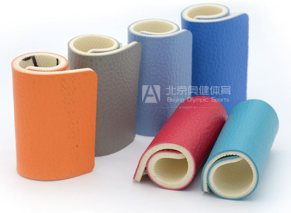 室內(nèi)荔枝紋pvc運動地膠